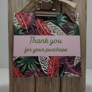 50 Thank You Card‎ Inserts